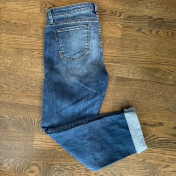 KUT from the Kloth Catherine Boyfriend jeans cropped Size 10 - Picture 5 of 5